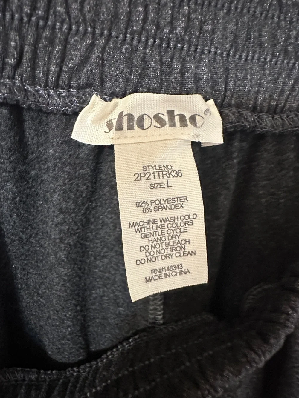 shosho Dark Charcoal Heather Men's Jogger Sweatpants